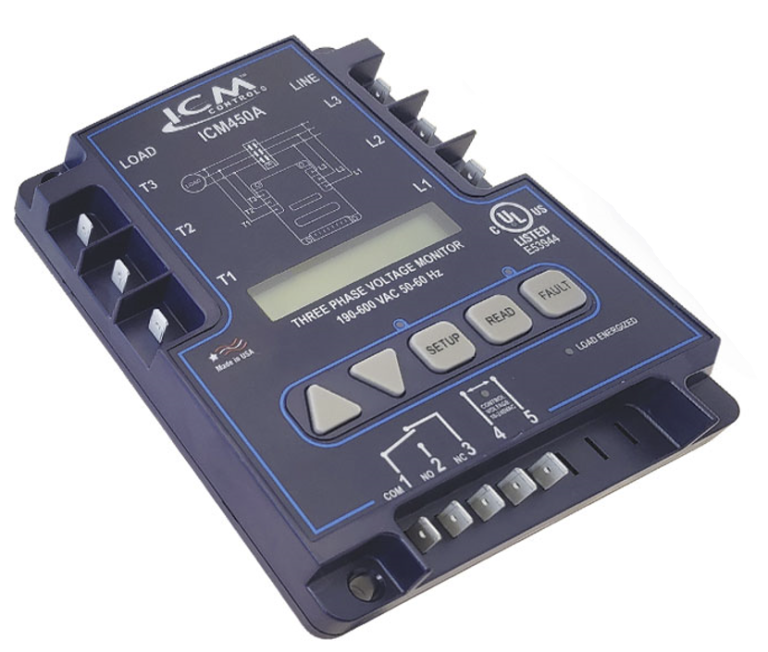 ICM Controls ICM450A 3 Phase Line Voltage Monitor - Hard Cool HVAC ...