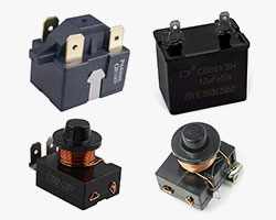 Fridge Capacitors Relays Supplier in China